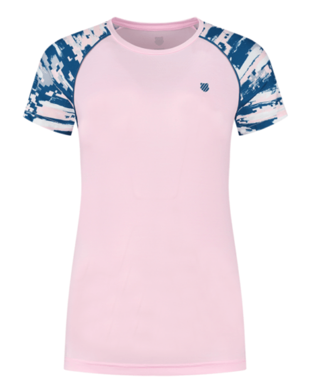 K-SWISS Hypercourt Pink/print TEE RRP £35