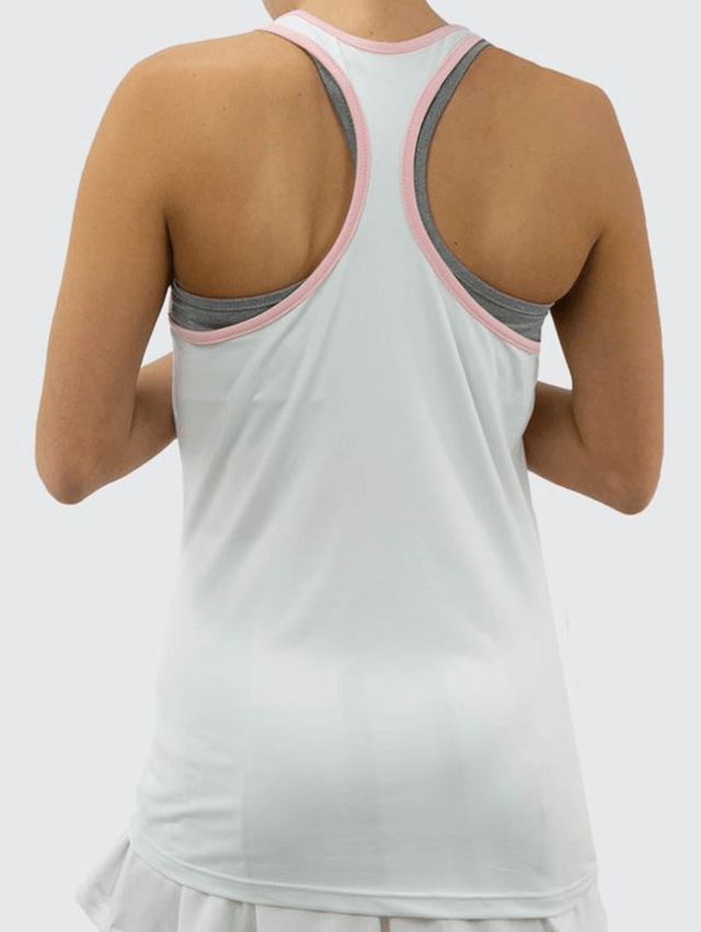 K-Swiss Hypercourt Express Tank White/Light Grey/Pink