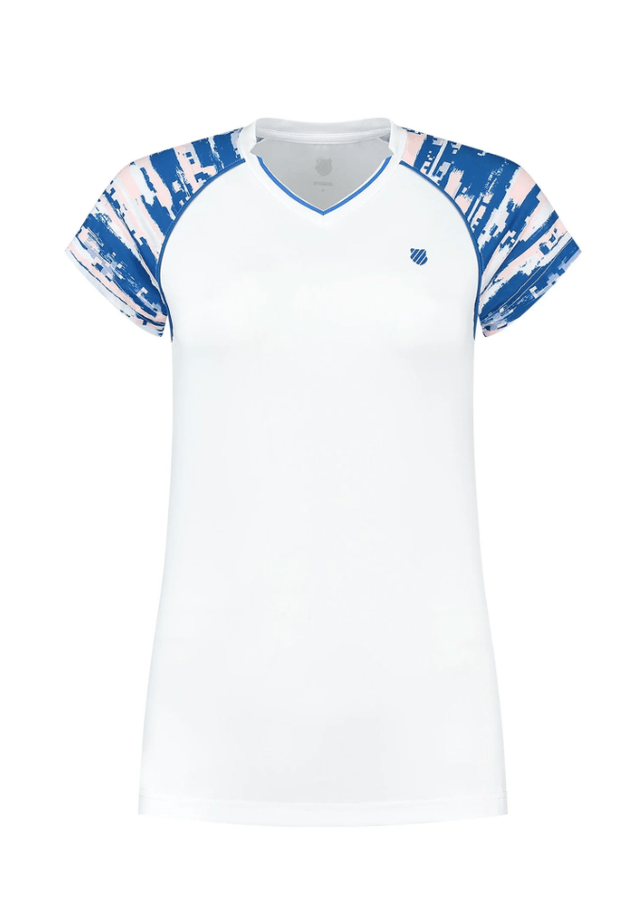 K-SWISS Hypercourt white/print TEE RRP £35
