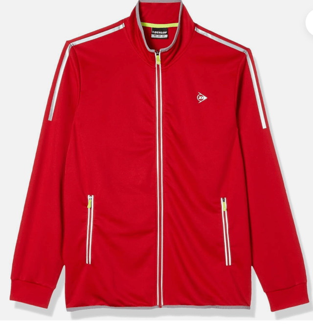 Dunlop Knit jacket Red/White  RRP £50
