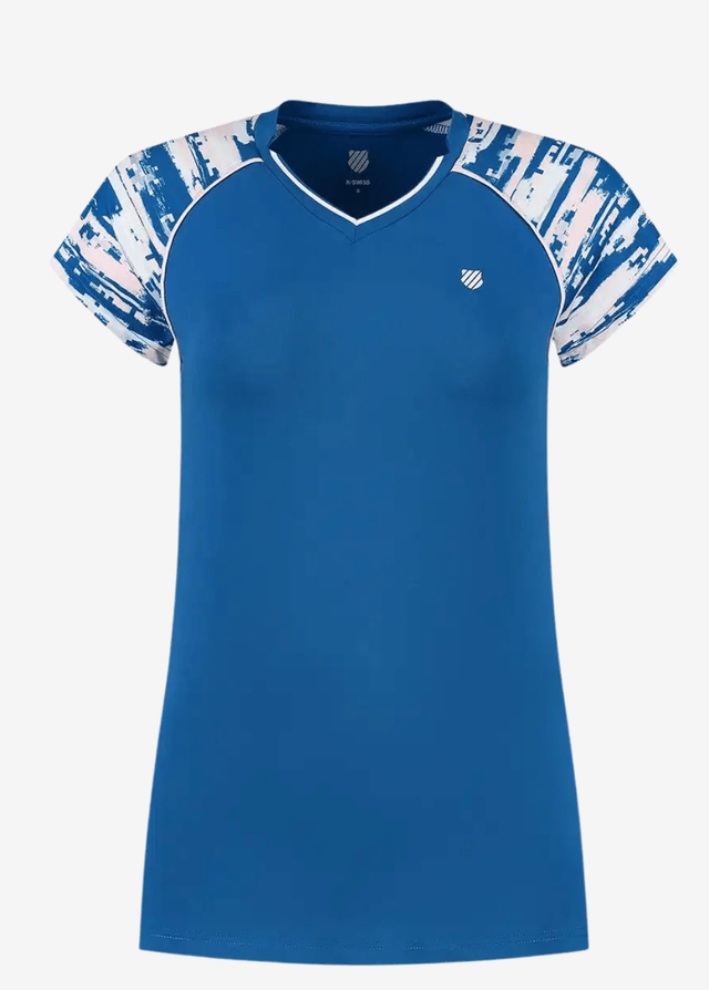 K-SWISS Hypercourt Blue/print TEE RRP £35