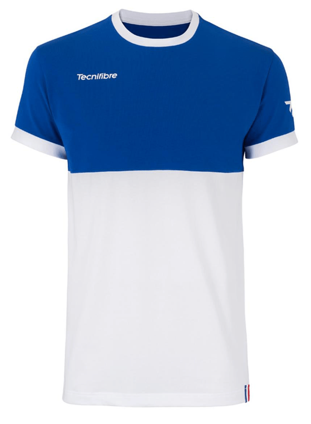 Tecnifibre F1 Stretch Mens T-shirt Royal Blue  RRP £30