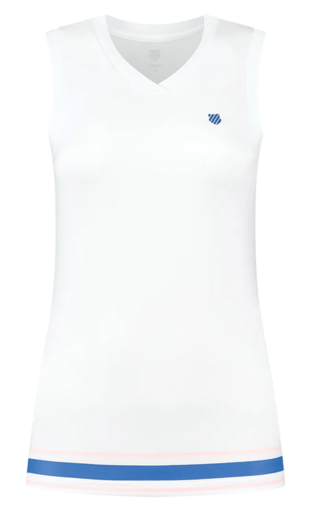 K-Swiss Hypercourt Singlet - White  RRP £30
