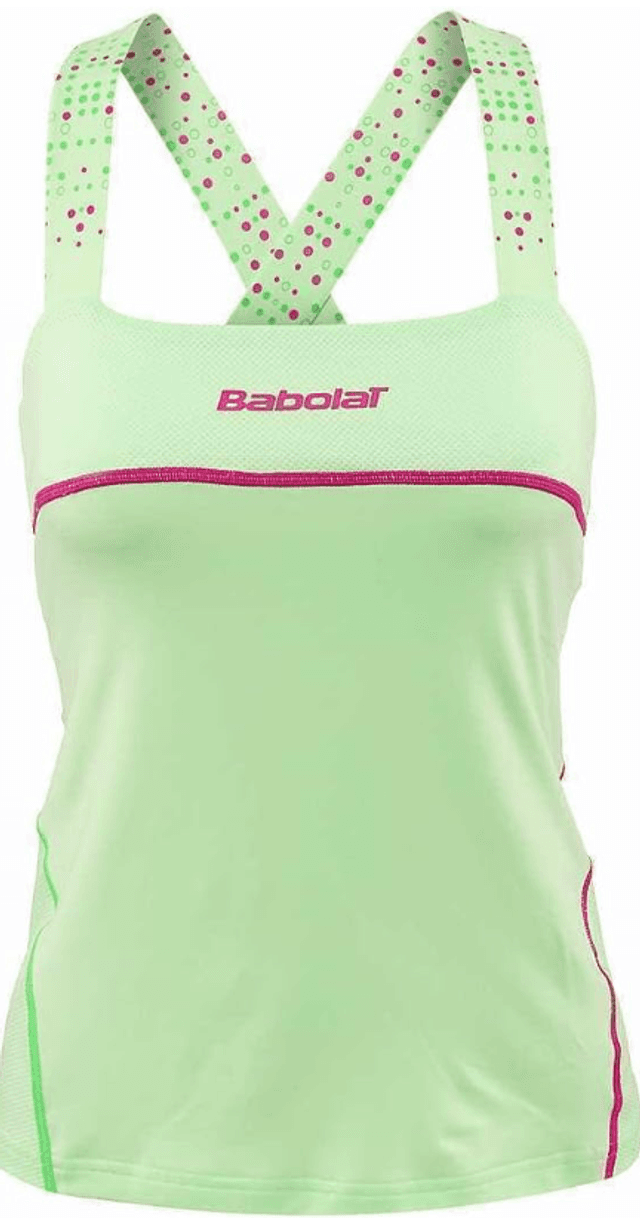 Babolat - Tank Match Perfect - Lime  |  RRP £25
