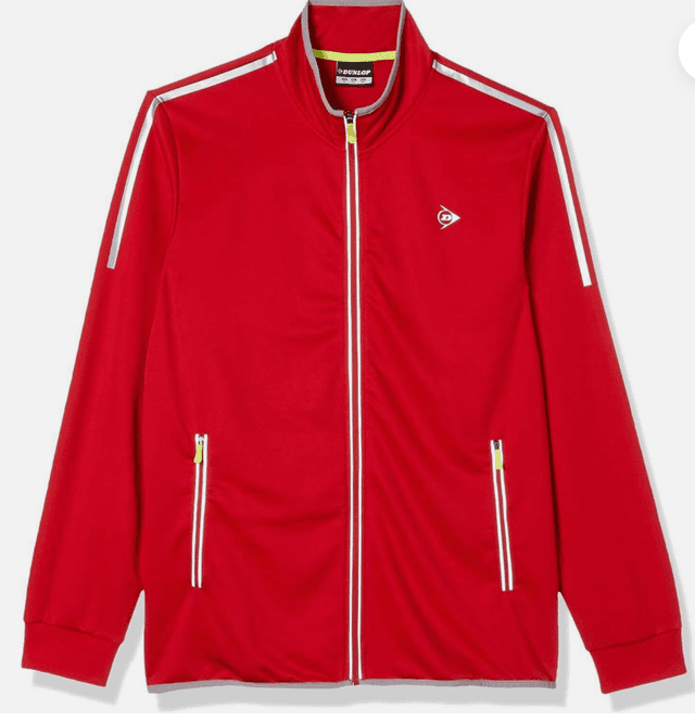 Dunlop Knit jacket Red/White  RRP £50