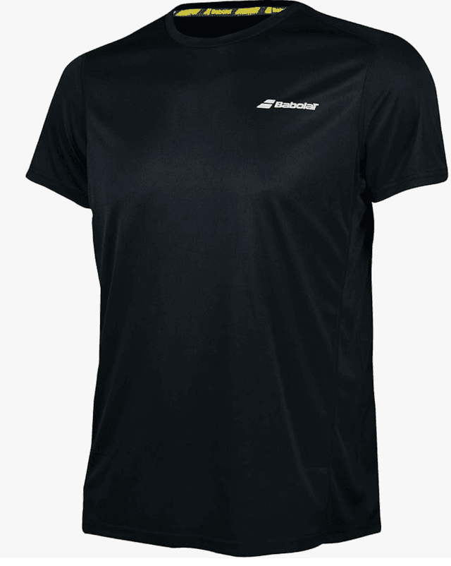 Babolat Coreflag Tee - Black  RRP £31.99