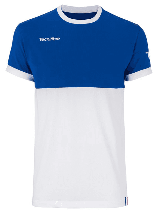 Tecnifibre F1 Stretch Mens T-shirt Royal Blue  RRP £30
