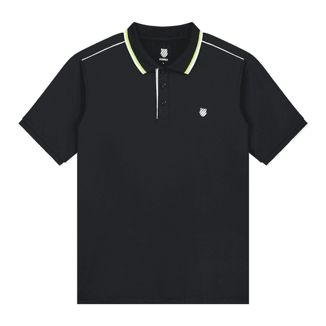 K-SWISS MENS HYPERCOURT POLO 3 (BLUE GRAPHITE)