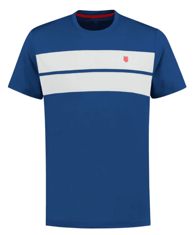 K-Swiss Hypercourt Crew T-Shirt Men  - Blue  RRP £40