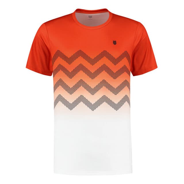 kSWIISS HYPERCOURT PRINT CREW SPICY ORANGE