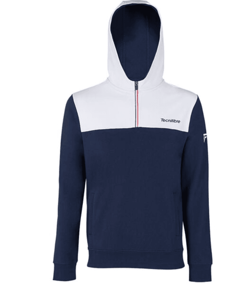 Tecnifibre - tricolour 1/2 zip hoodie