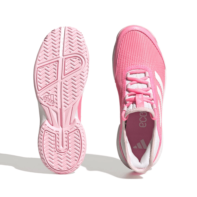 Adidas Adizero Club Junior tennis shoes Pink White