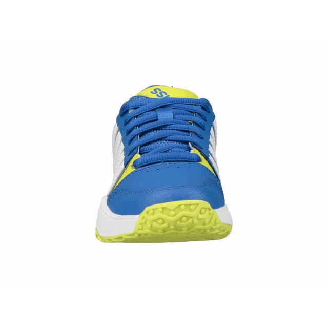 KSwiss Court Smash Omni Junior Shoes Blue Citron