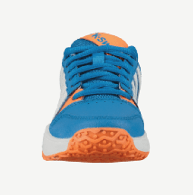 K Swiss Court Smash Omni Junior Tennis shoes Blue Orange
